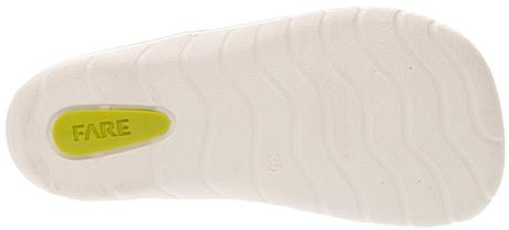 Fare bare - textilné sandále riflovina a, fare,25 / 26