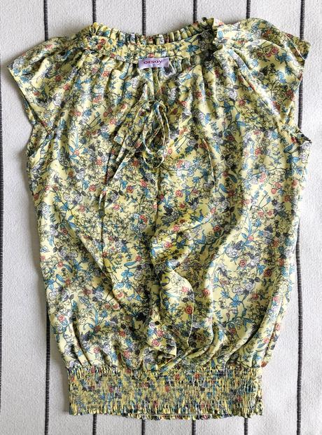 Blúzka s 'chinoserie' vzorom, orsay,34