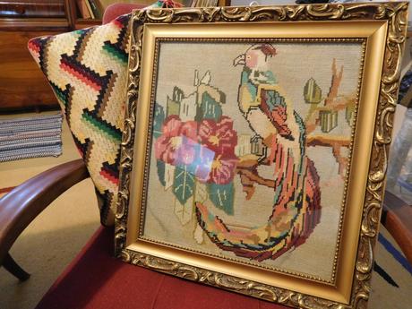 Staré obrazy porcelánové šálky,