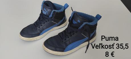 Zateplené tenisky, puma,35