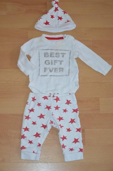 Komplet set body nohavice čiapka 62 68 f&f, f&f,68