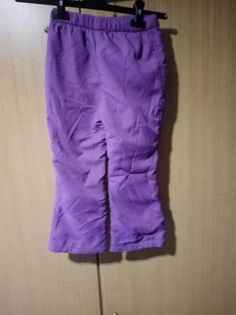 Dievčenske teplé nohavice oteplovacky, 110