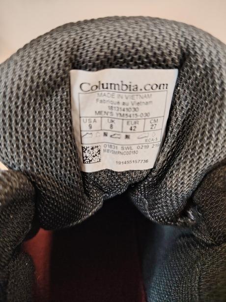 Turistické topánky columbia, columbia,42