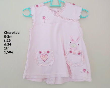 Teplákové šaty, cherokee,62