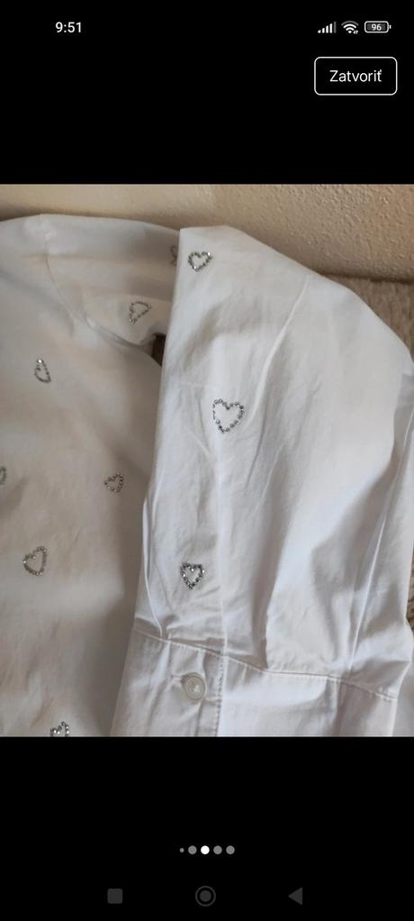 Detská košeľa, zara,152