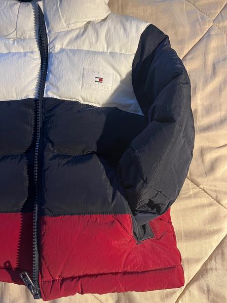 Teplá bundička tommy hilfiger, tommy hilfiger,86