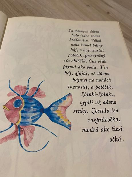 Stará retro rozprávka princezná kvapôčka,