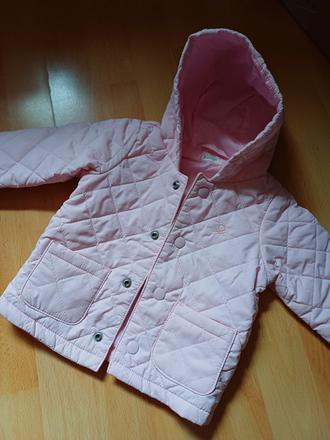 Nádherná bundička v.62/68 3-6mes, benetton,68