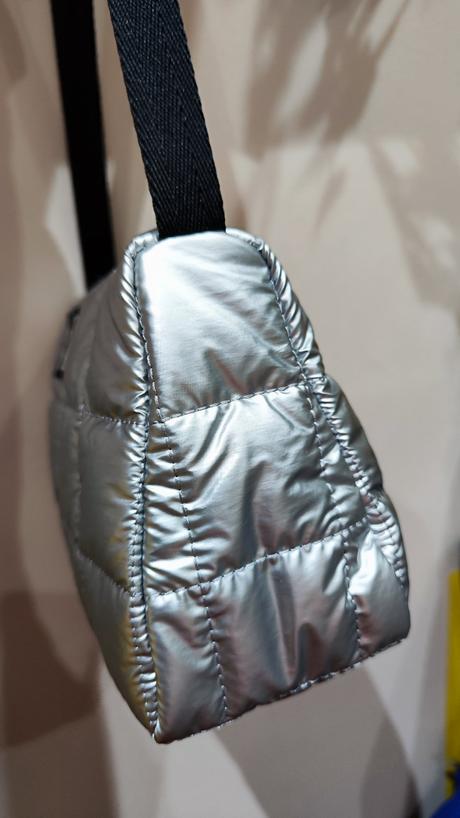 Calvin klein strieborná kabelka, calvin klein