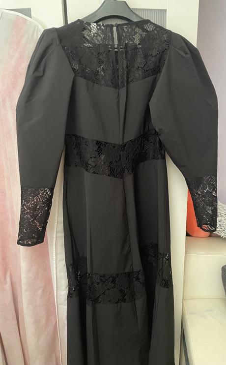 H&m čierne šaty, h&m,l