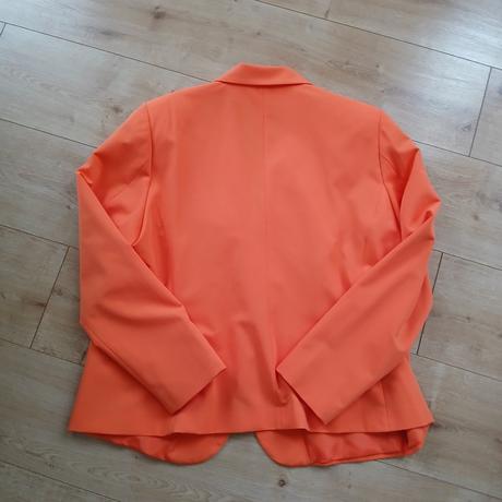 Koralovo-oranžové dámske sako, c&a,48