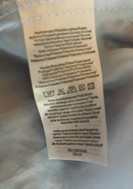 Podšitá tylová sukienka s kvietkami v. 128, 128