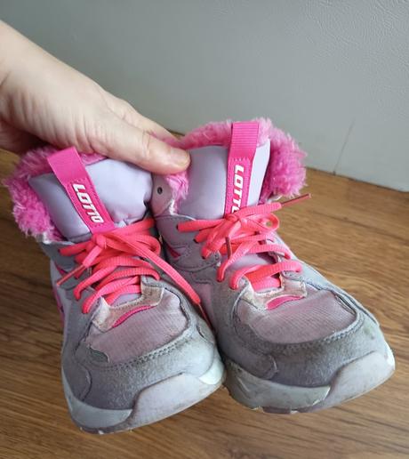 Dievčenské zimné topánky lotto, lotto,32