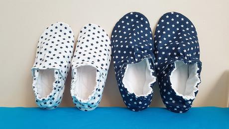 Papuče/capačky pre dospelých - veľa látok, 35 - 46