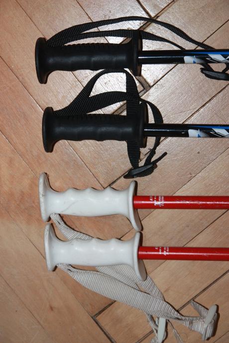 Lyžiarske palice - 80 cm - cena za pár, 80 cm