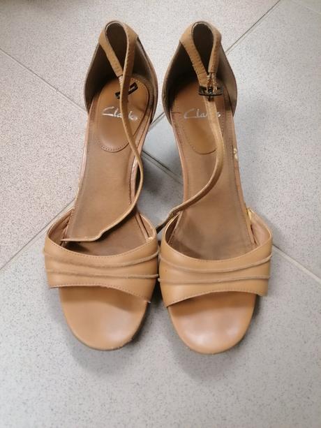 Sandále, clarks,38