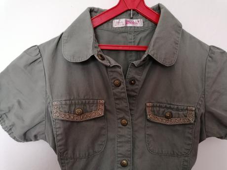 Army šaty pre parádnicu, reserved,128