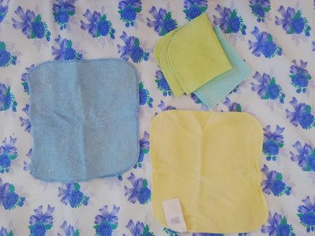 Opakovane použiteľné detské utierky,