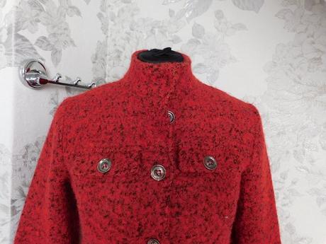 Pekny zimny vlneny kabat, 34