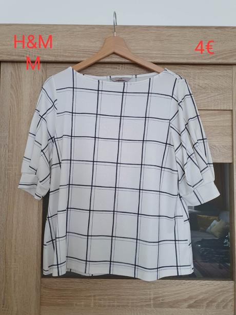 Elegantný top, h&m,m