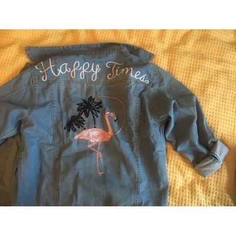 Riflova bunda flamingo, s