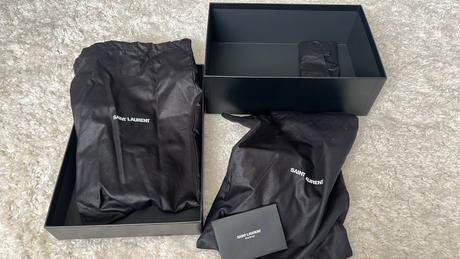 Čierne sandále yves saint laurent, 37