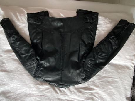 Koženkova kožená bunda zara 122 zateplená, zara,122