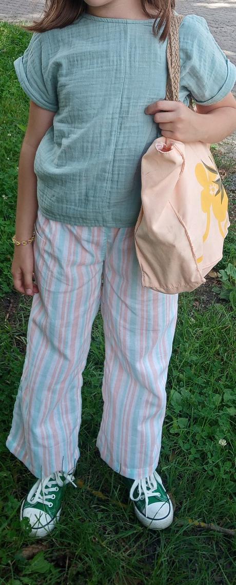 Letné nohavice s blúzkou, 134