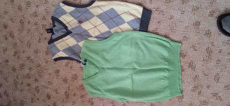 Vesty vel.128/134, h&m,128