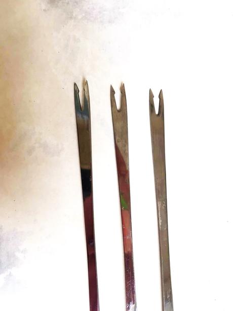 Retro nerezové vidličky collini rostfrei, 