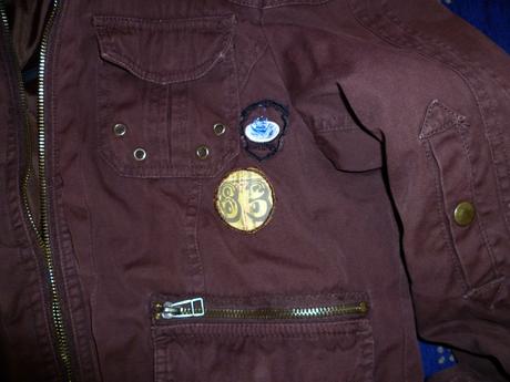 Podśitá prechodná bunda-aj na miernu zimu, 164