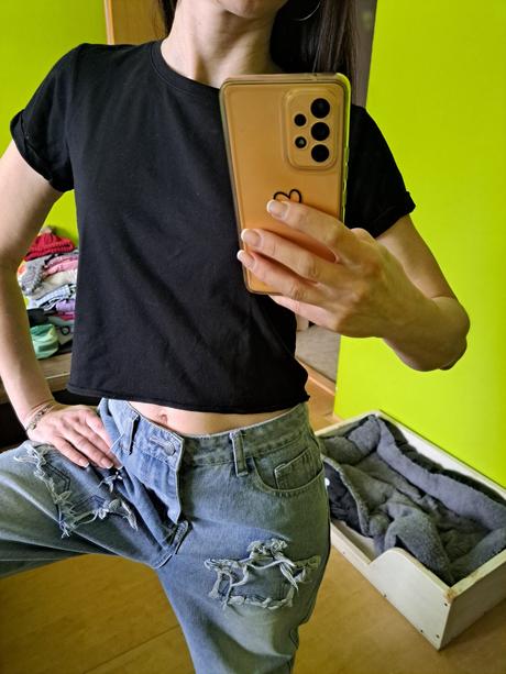 Čierne tričko, new yorker,xs