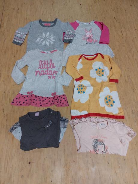 Mega balík zimného oblečenia, 86–98