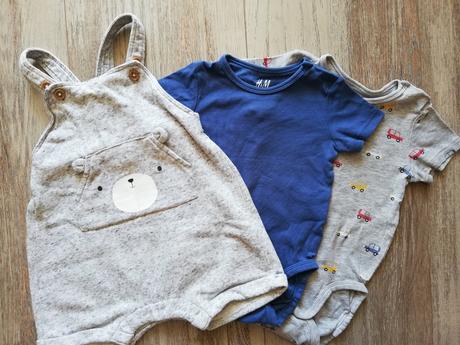 Letný overal + 2x body h&m, h&m,74