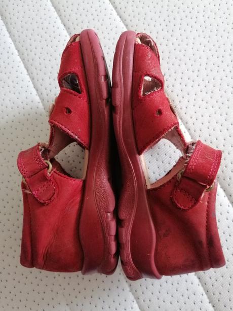 Kožené sandálky ecco 24, ecco,24