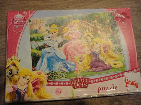 Puzzle palace pets - princezné od 4+ ,