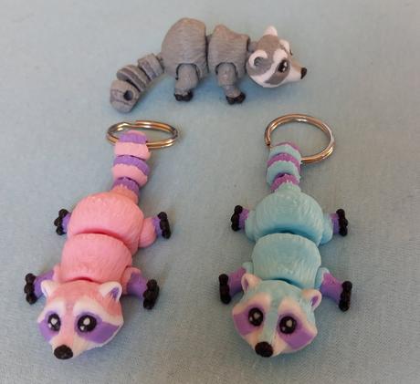 Kľúčenka z 3d medvedík čistotný,