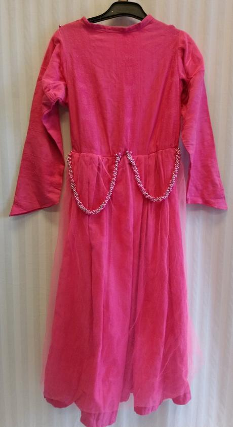 Kostým princezná sýto ružovo perlové šaty 140-152,