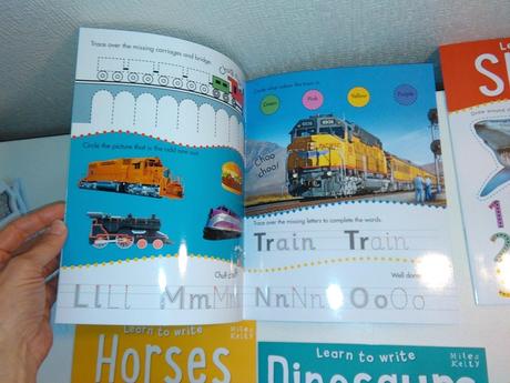 Learn to write - wipe and clean activity nsu23, 