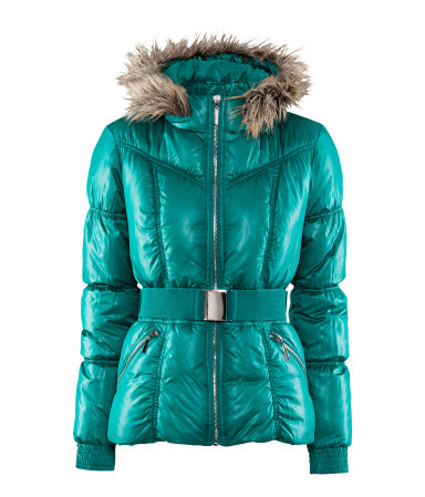 H&m - bunda na zimu, veľ. 36, h&m,36