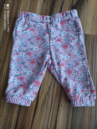 Kvietkované tepláčky 1-3 m, f&f,56