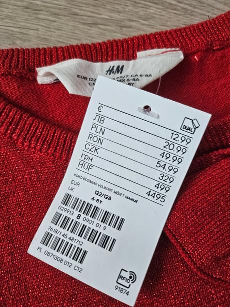 Šaty h&m 122, h&m,122