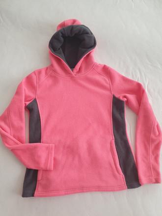 Krasna fleesova mikinka 146/152, 146