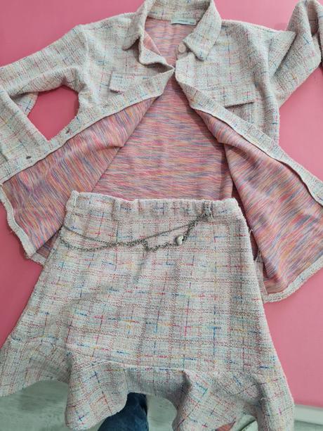 Reserved kostým,   sukňa a kabátik, reserved,152