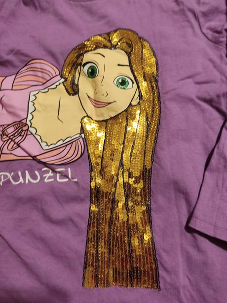 Tričko s rapunzel, sinsay,134