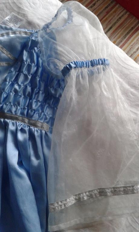 Šaty princezná alebo ľadové kráľovstvo,