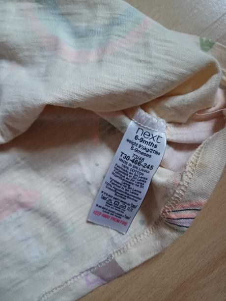 2x letné šatičky v.74/ 6-9mesiacov, f&f,74