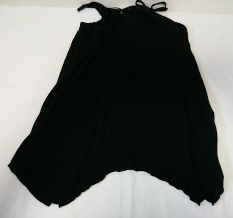 Dámsky čierny top na ramienka, h&m, h&m,xs