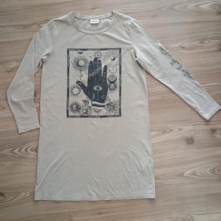 Dlhe tričko/šaty noisy may xs len párkrát oblečené, xs