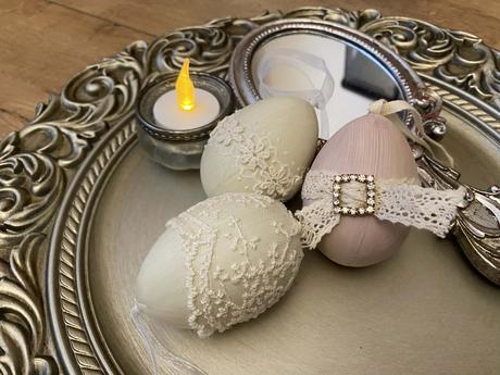 Vintage vajíčka - sada 3 ks, 